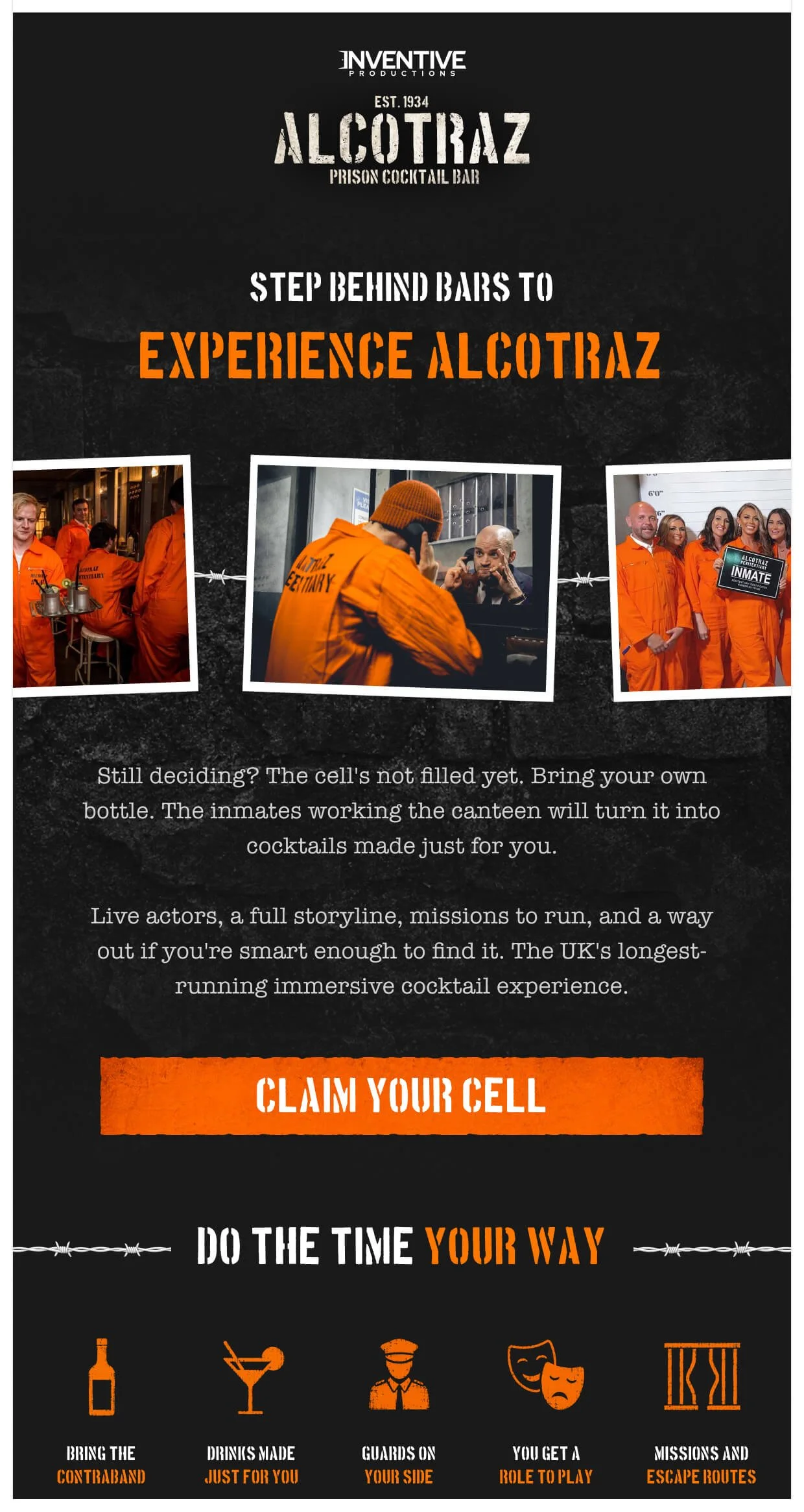 Selected Alcotraz Email