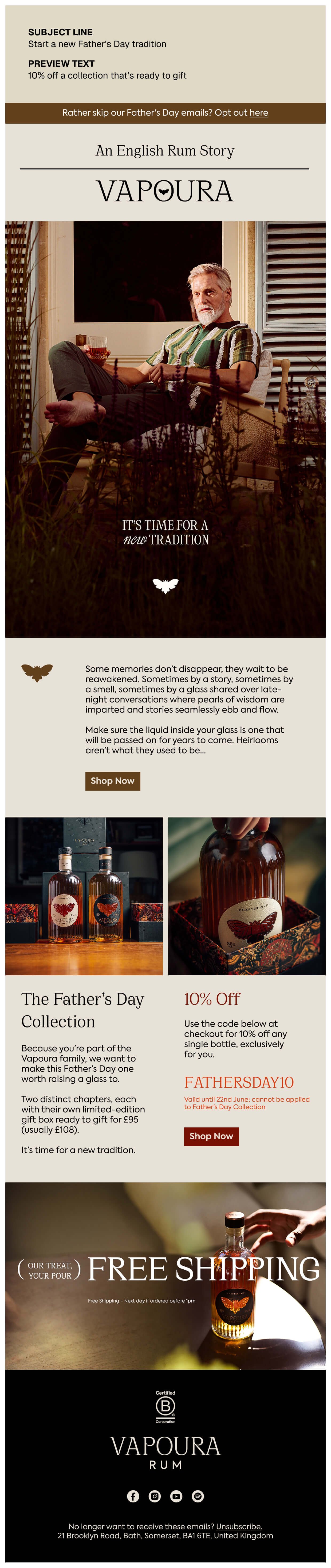 Vapoura Email 2