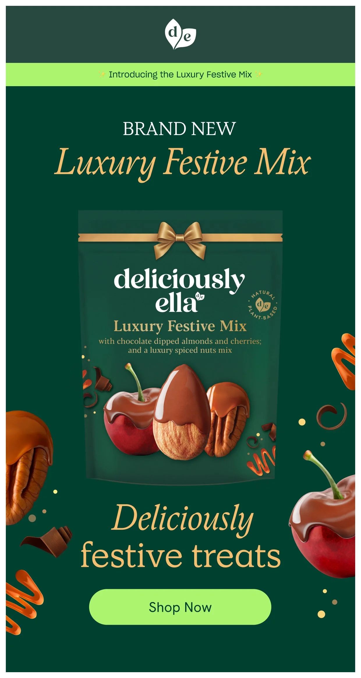 Selected Deliciously Ella Email