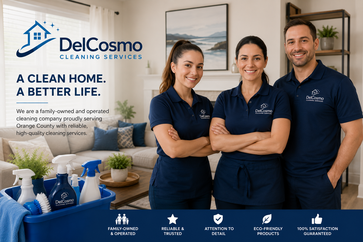 About DelCosmo Cleaning Services