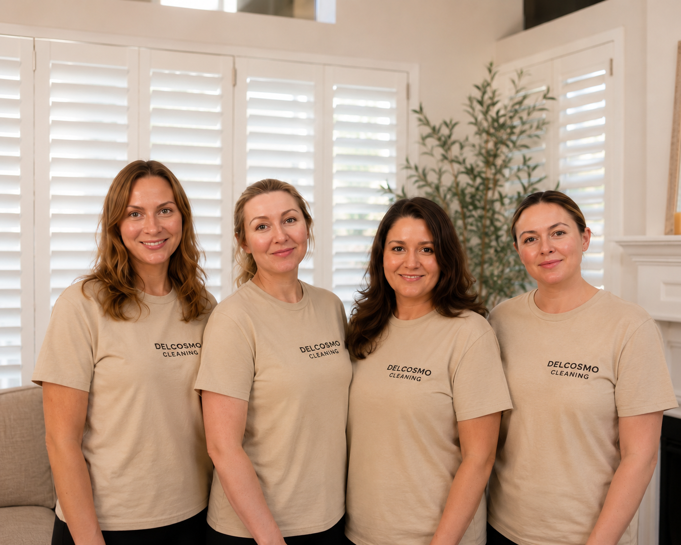 Delcosmo Cleaning team providing professional house cleaning services in Orange County, CA.
