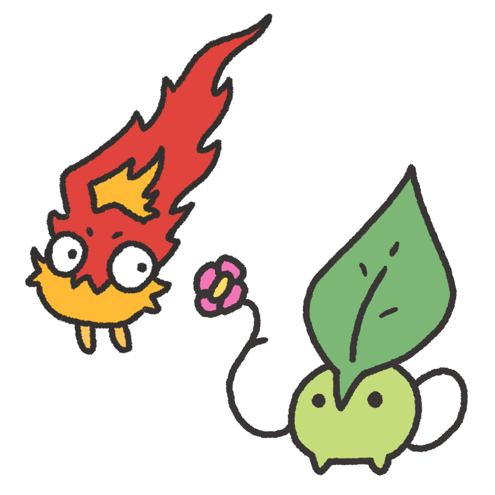 Elemental Sprites (Illustrations)