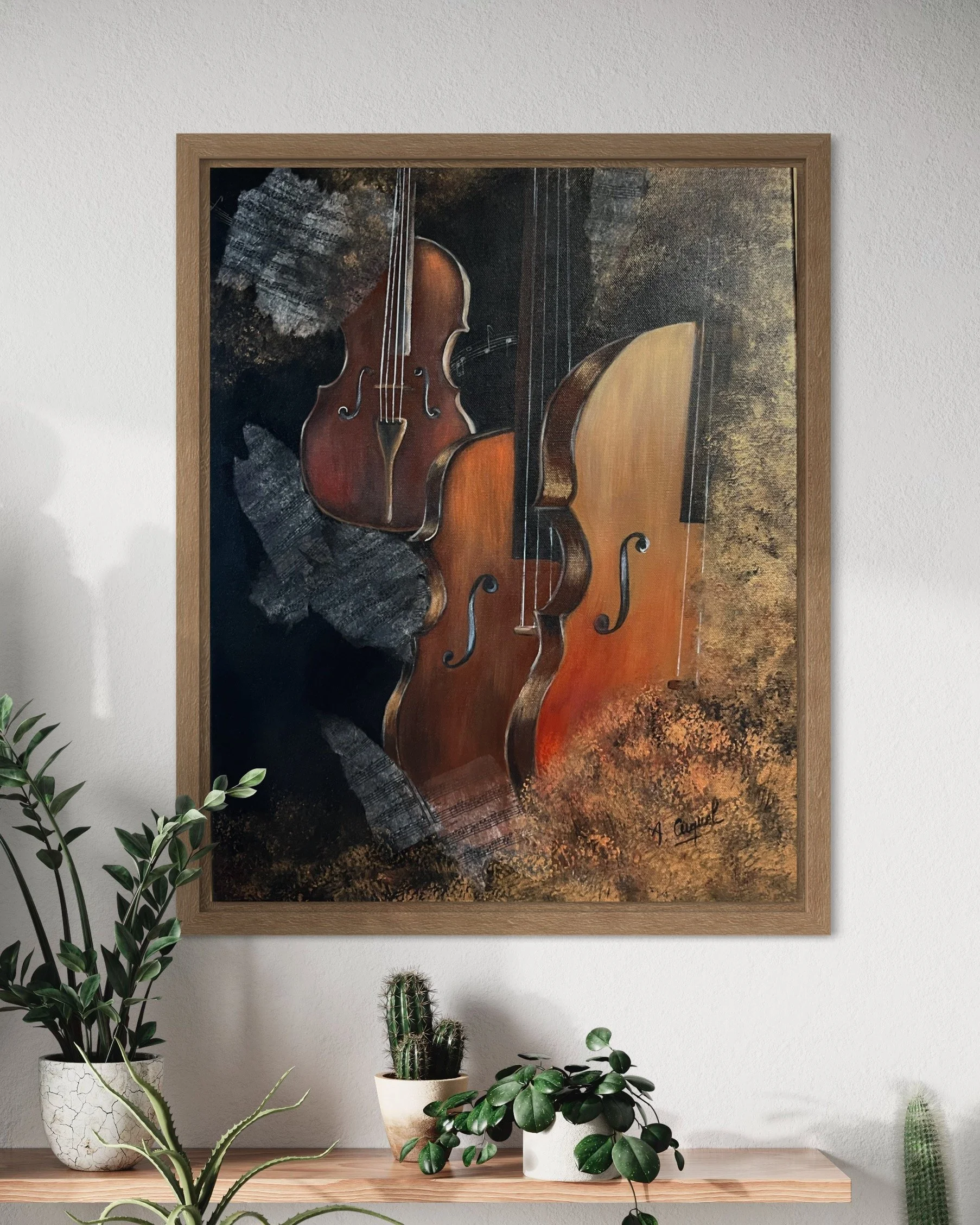 Tableau concerto sur mur.JPG
