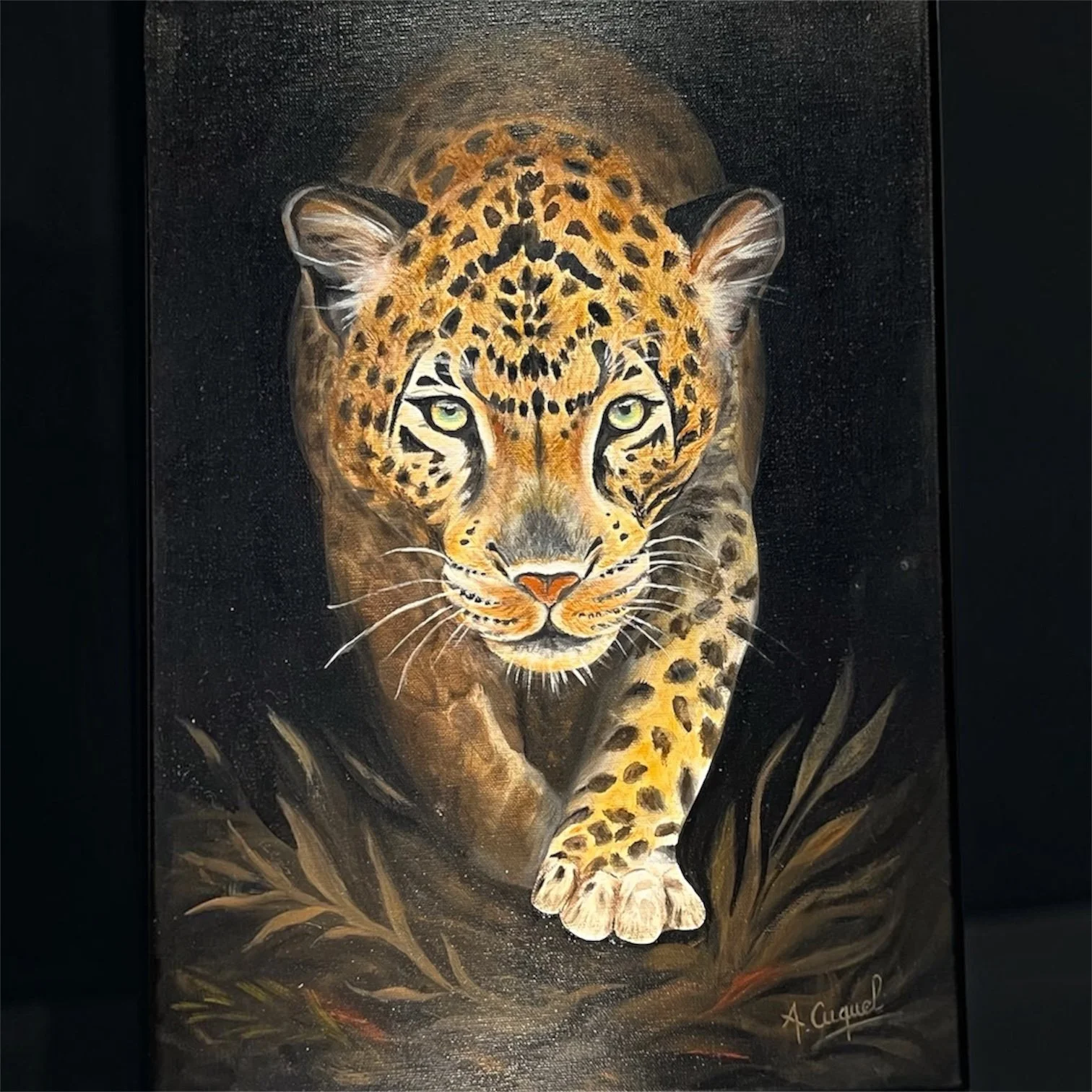 Sauvage - Peinture à l'huile