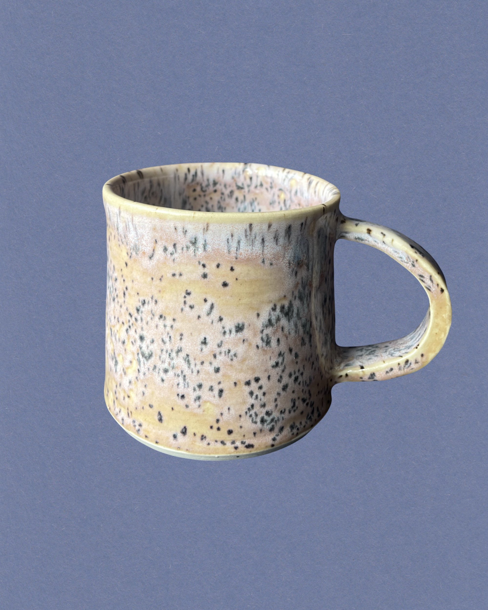creamy rainbow mug