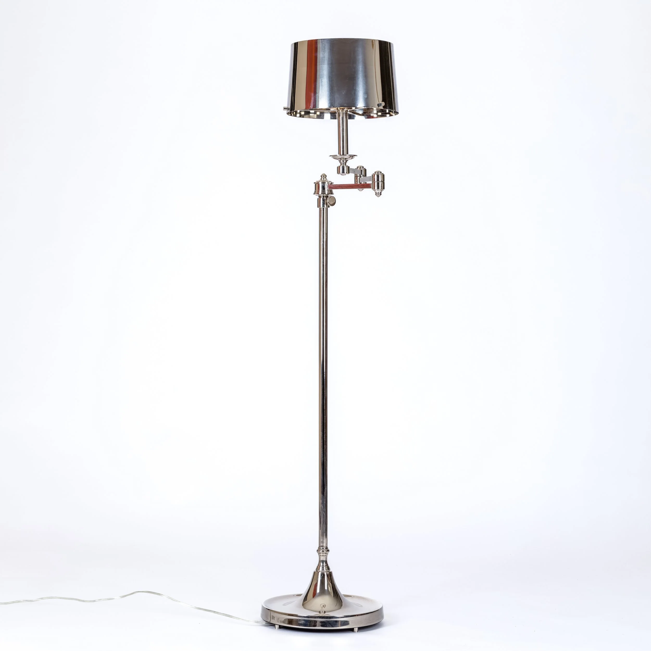 Global Views Swing Arm Floor Lamp