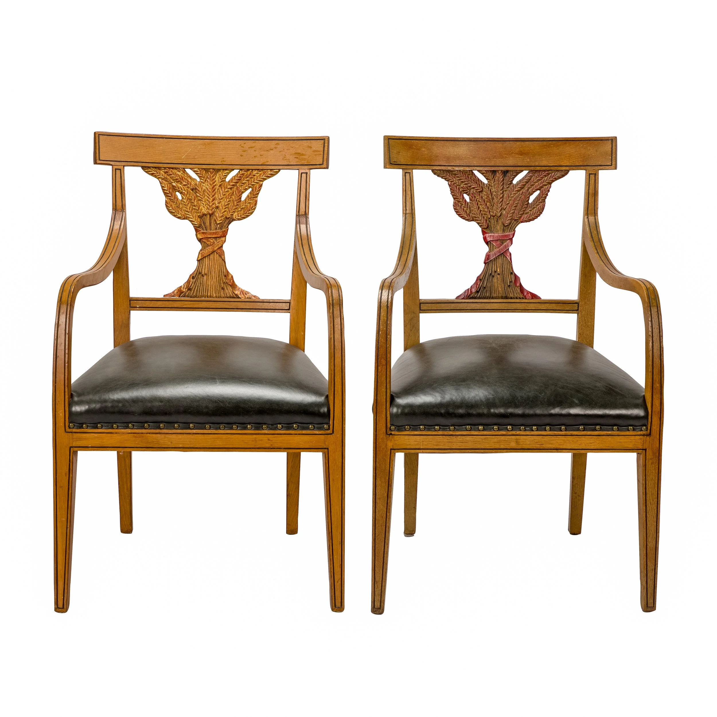 Harvest Wheat arm chairs