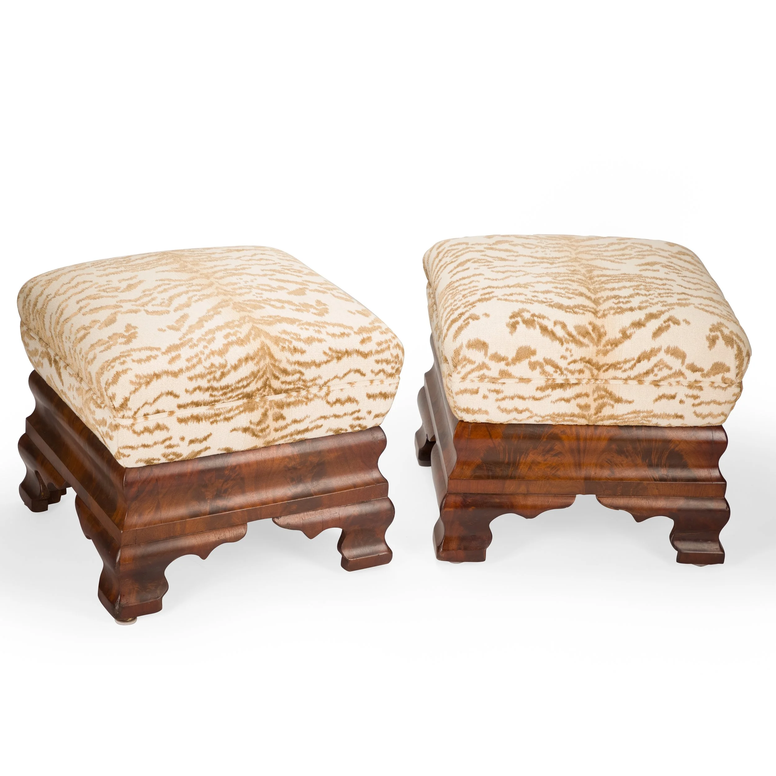 Pair of Ottomans