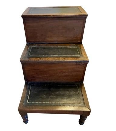 Antique Library Steps