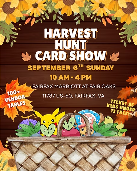 NOVA TCG Exchange Cardshow #9 : Harvest Hunt