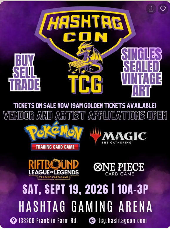 HashtagCon TCG September Monthly