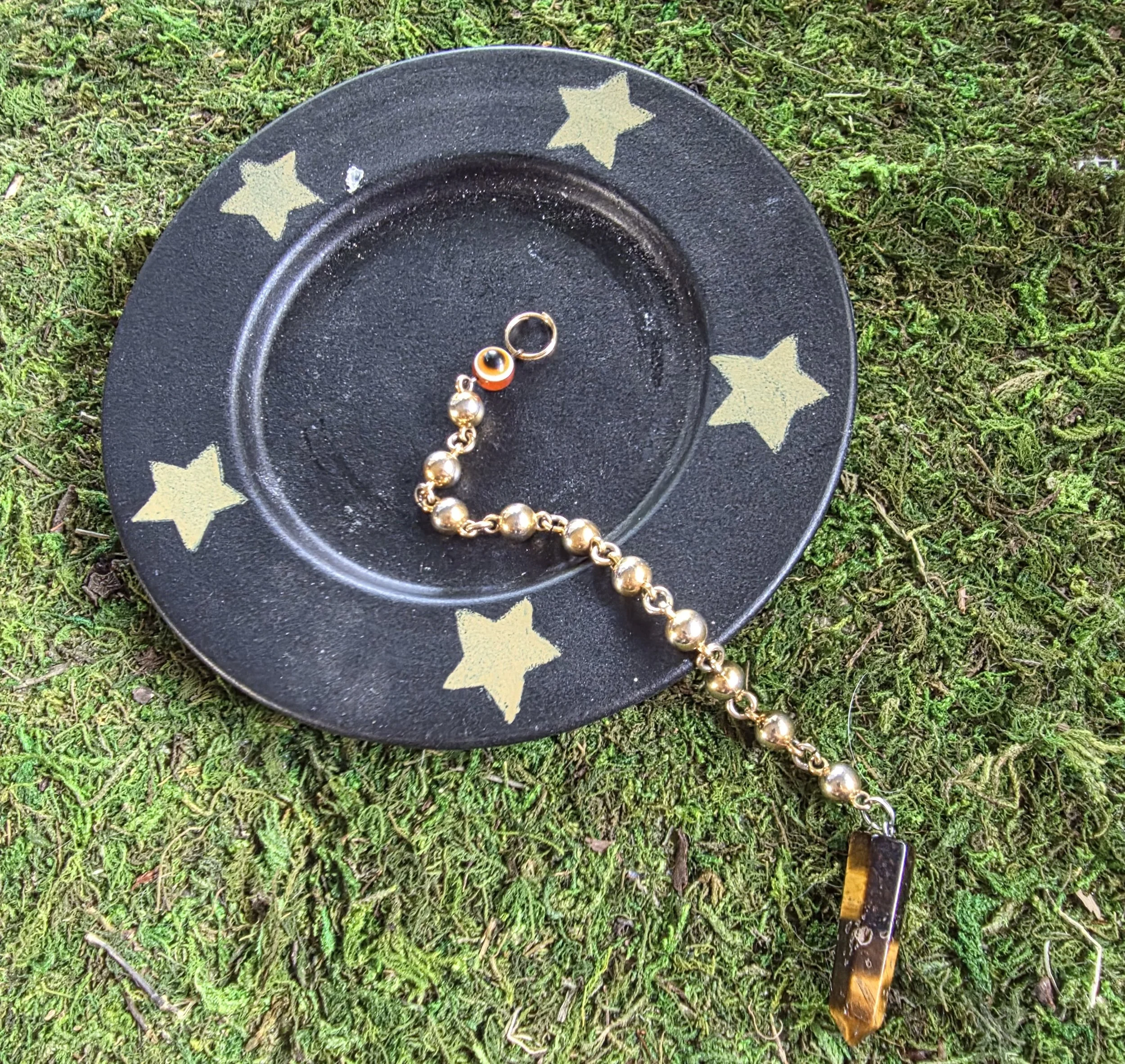 Tigers Eye Pendulum