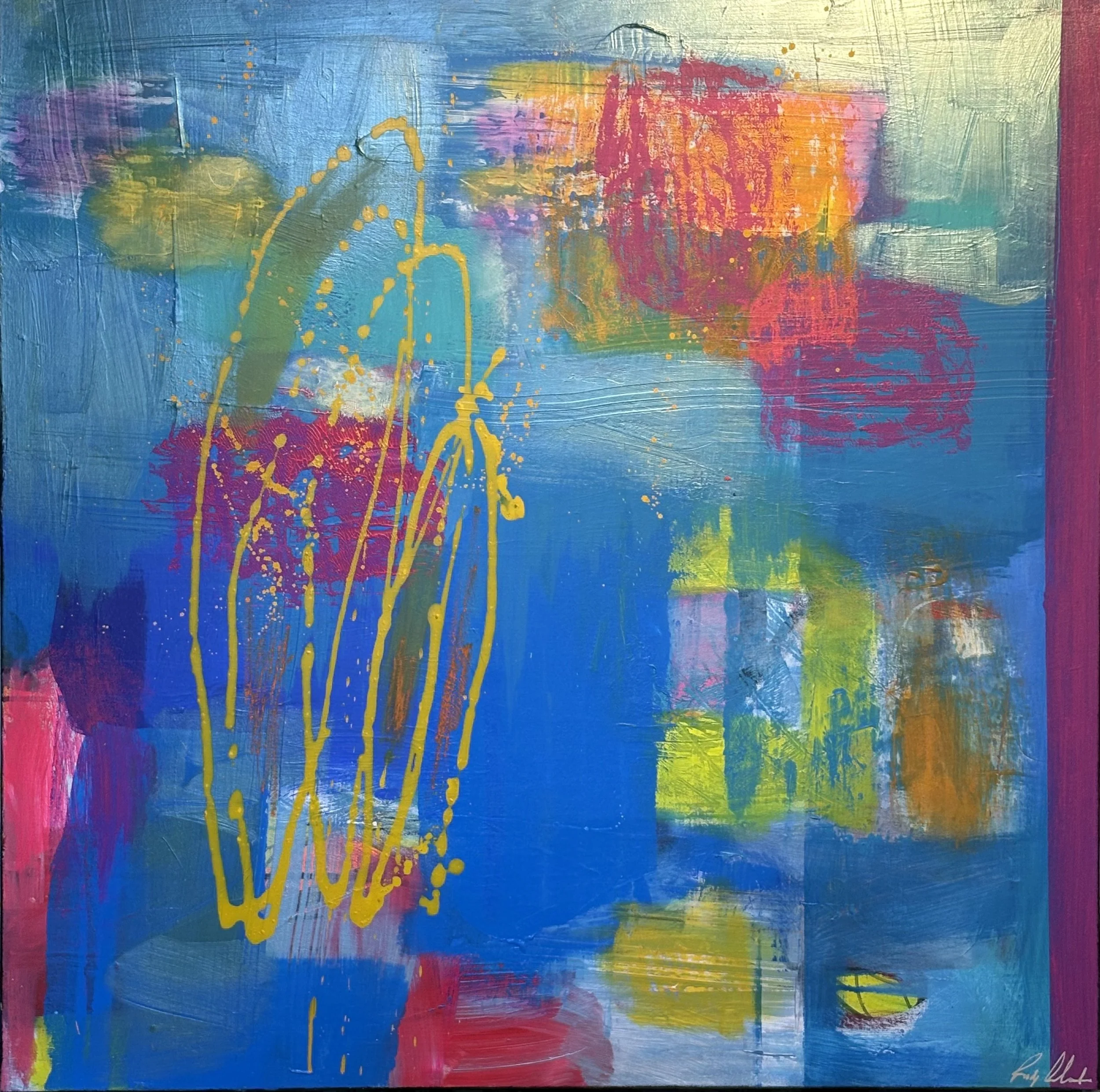 Stimulated Blue Hues Series #2