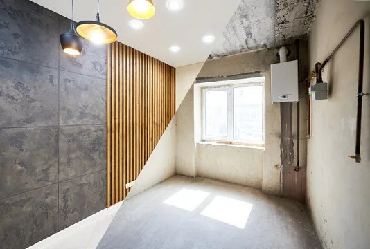 Image of an old room brought up to modern standards.