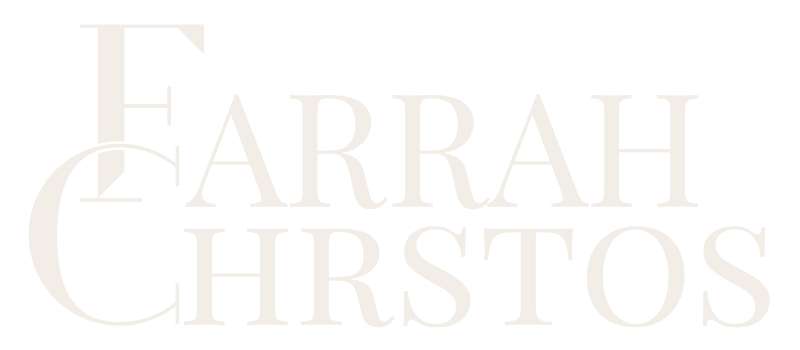 Farrah Chrstos, LCSW, LISW, MSW wordmark