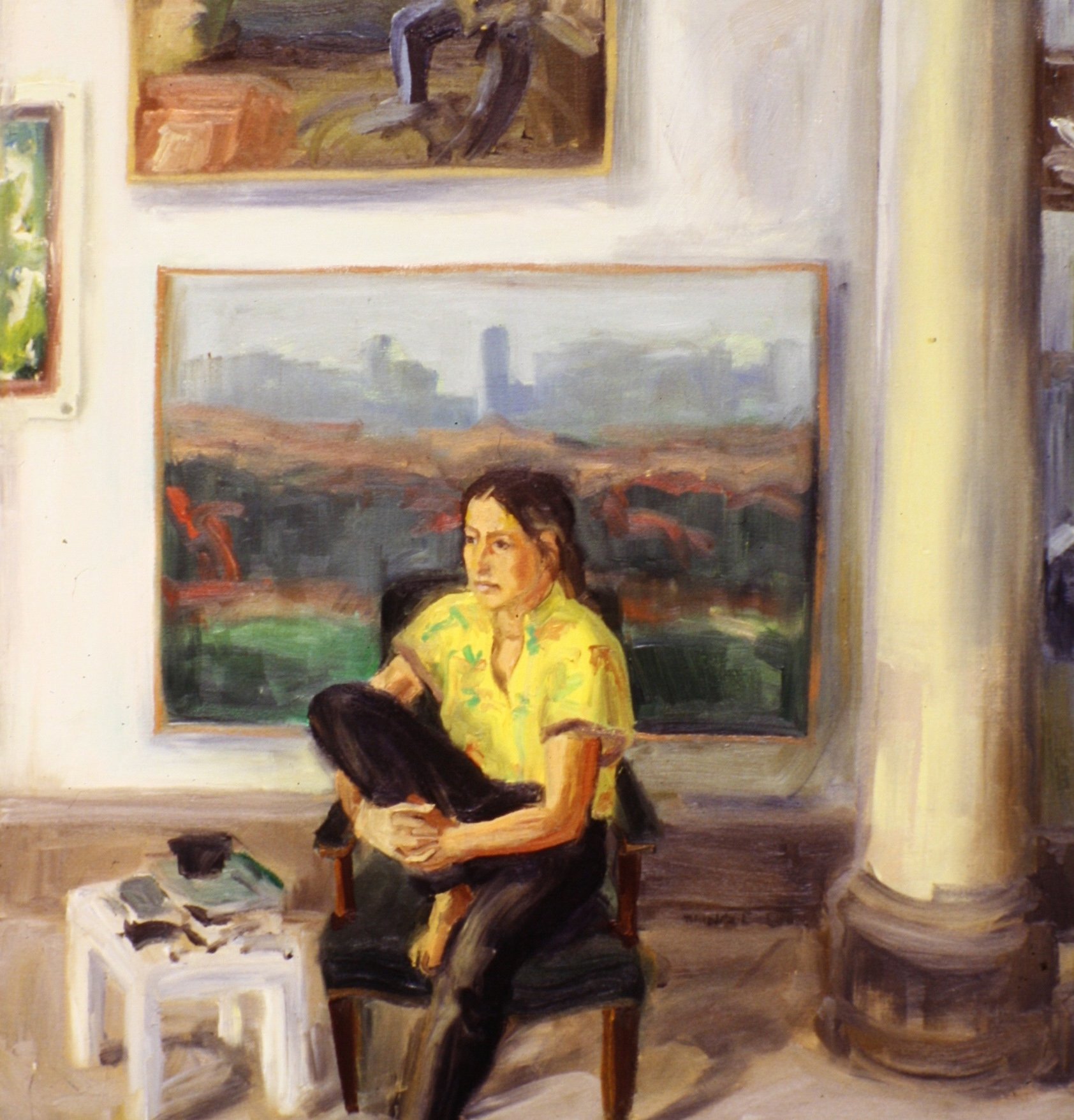 Diane DeLuca (1984) oil on canvas 24 x 30 inches