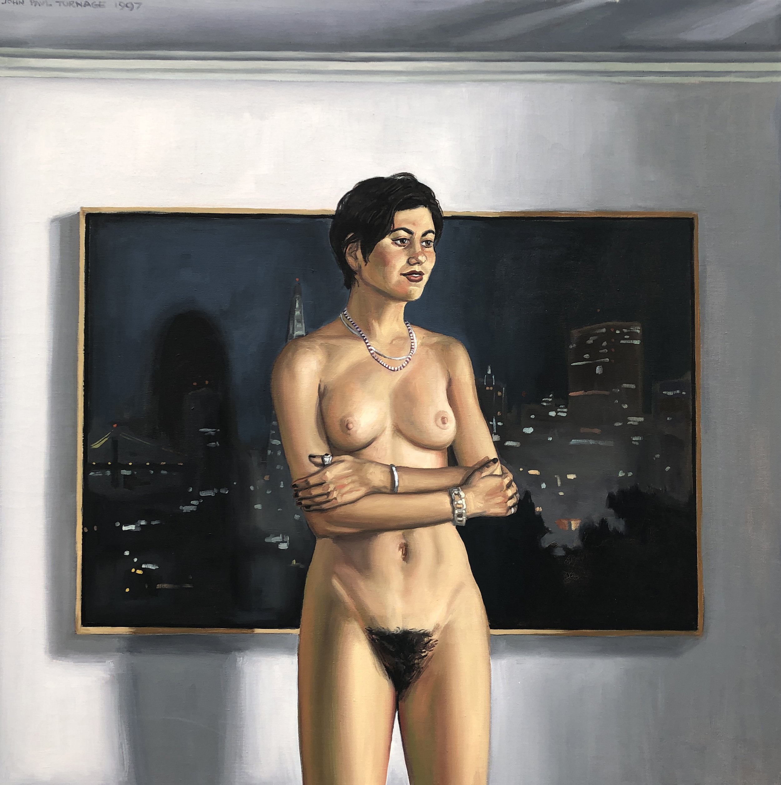 Rita (1997) oil on canvas 36 x 36 inches