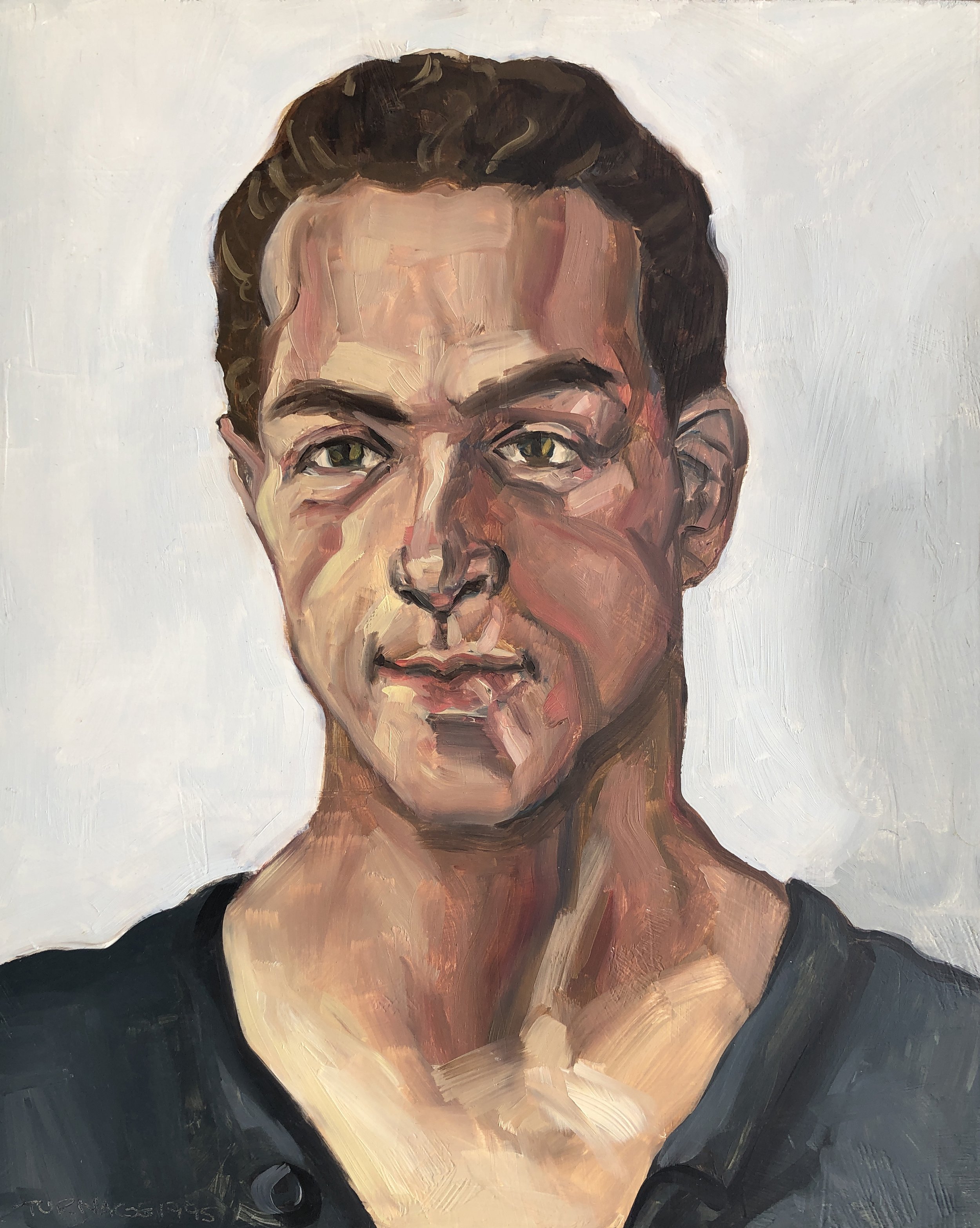 Paul Wiley (1995) oil on panel 9.75 x 12 inches