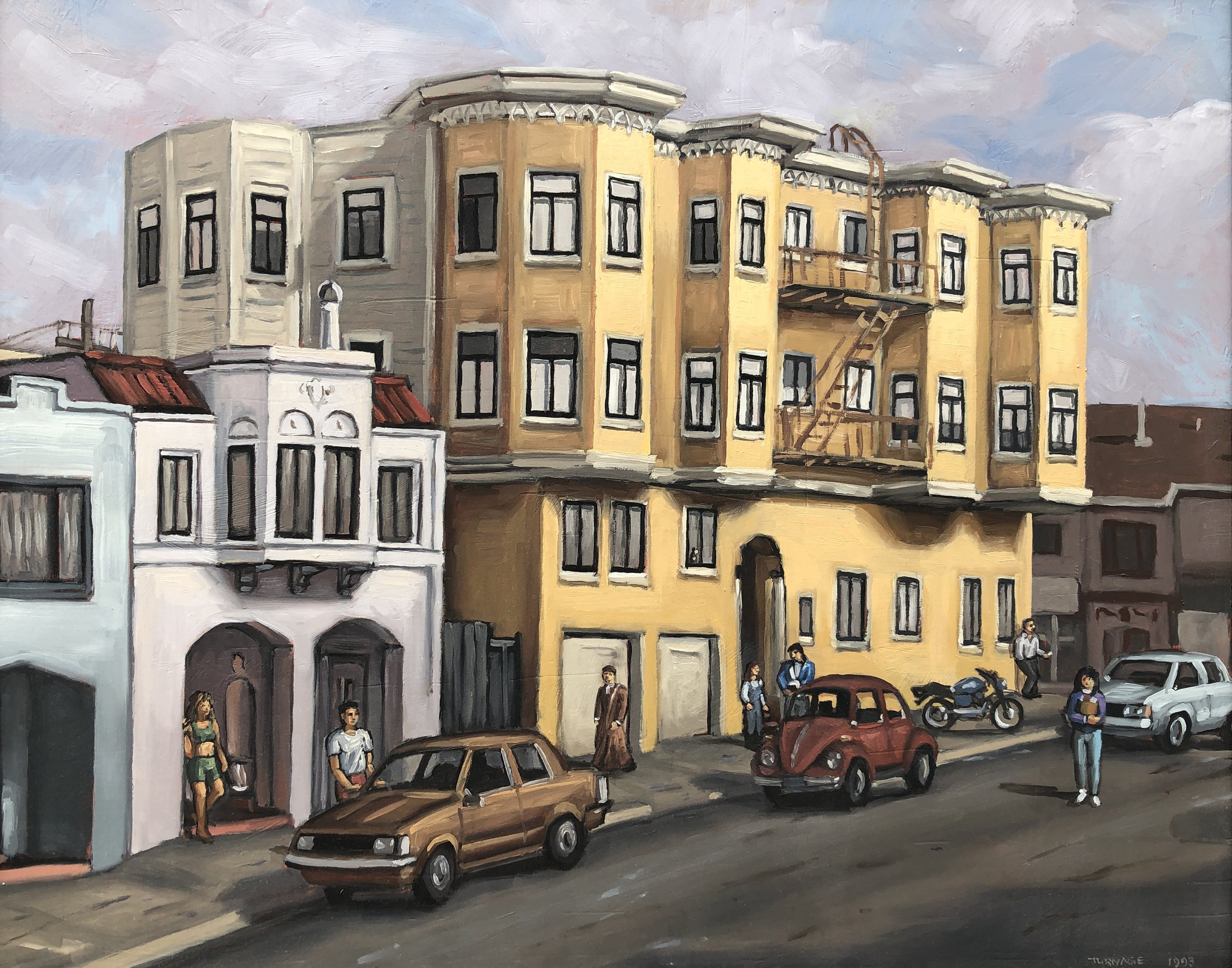 696 27th Avenue (1993) oil on panel 16 x 20 inches