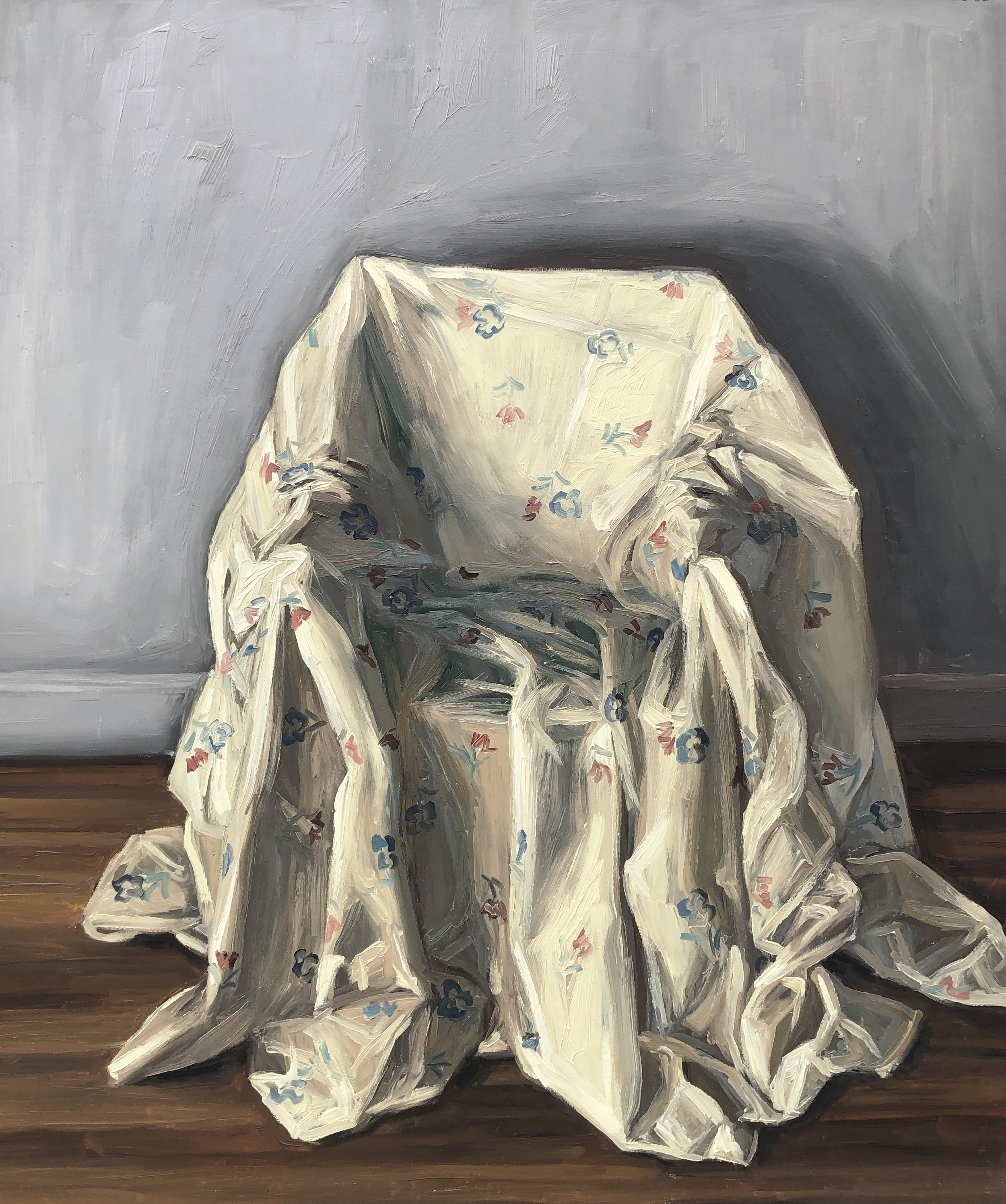Chair (1988) oil on canvas 24 x 20 inches