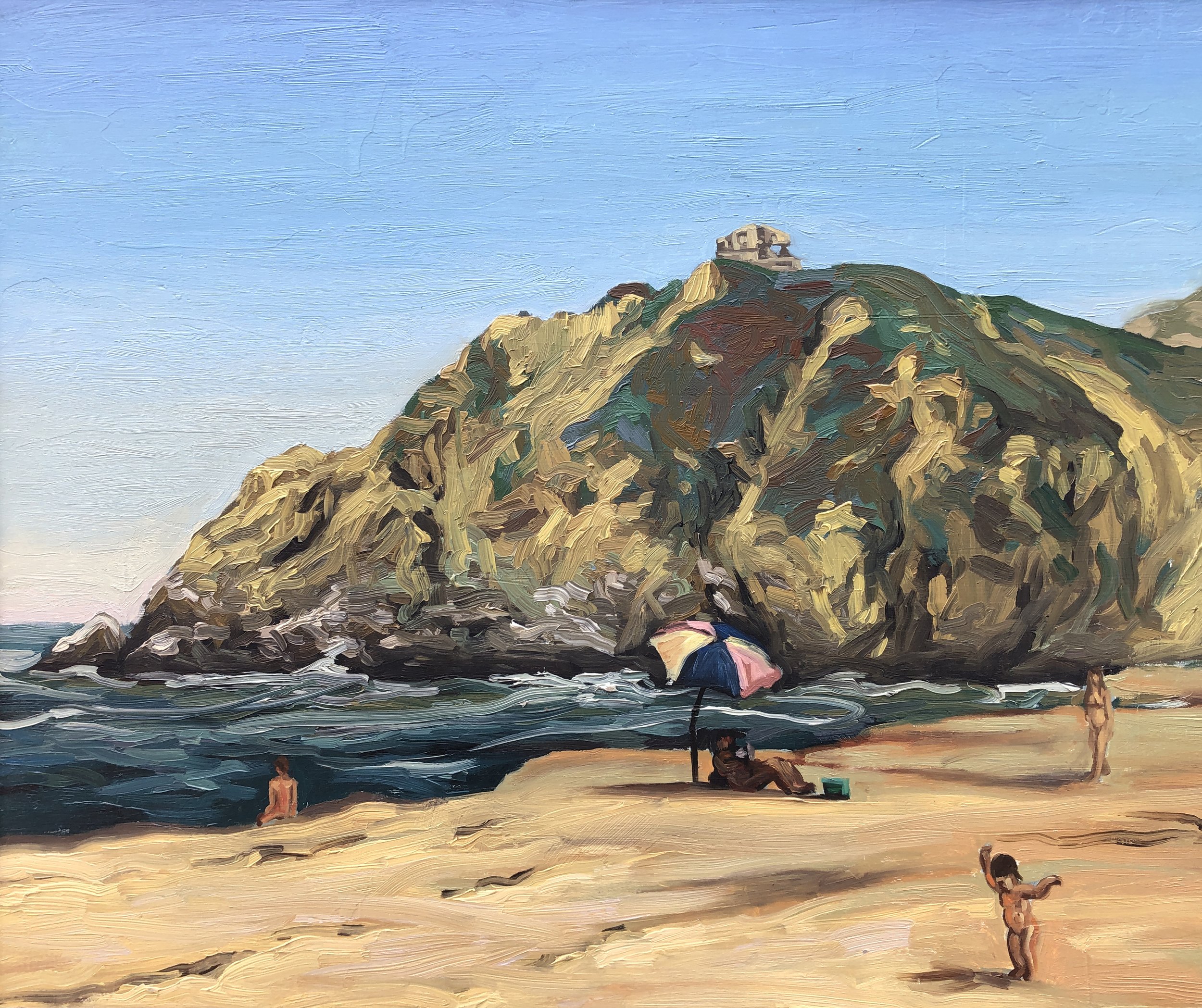 Devil's Slide (1989) oil on panel 20 x 24 inches