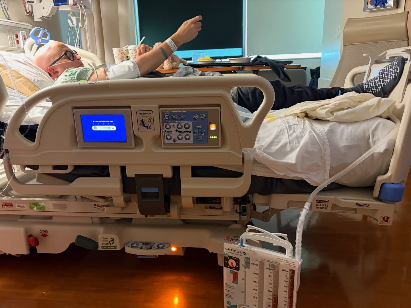 A patient comes to their reality by reading the faces of the people in the room. The news sometimes matters less than the reactions.

Last weekend I was trying to get through the Nader of round two. My whole body was out of whack and then pneumonia f