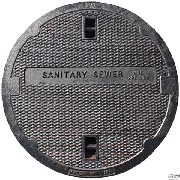 V-1480 Manhole Cover Sanitary Sewer