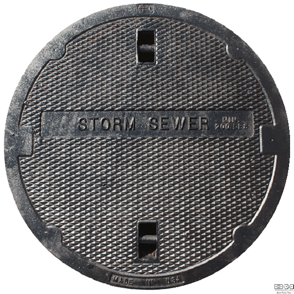 V-1480 Manhole Cover Storm Sewer