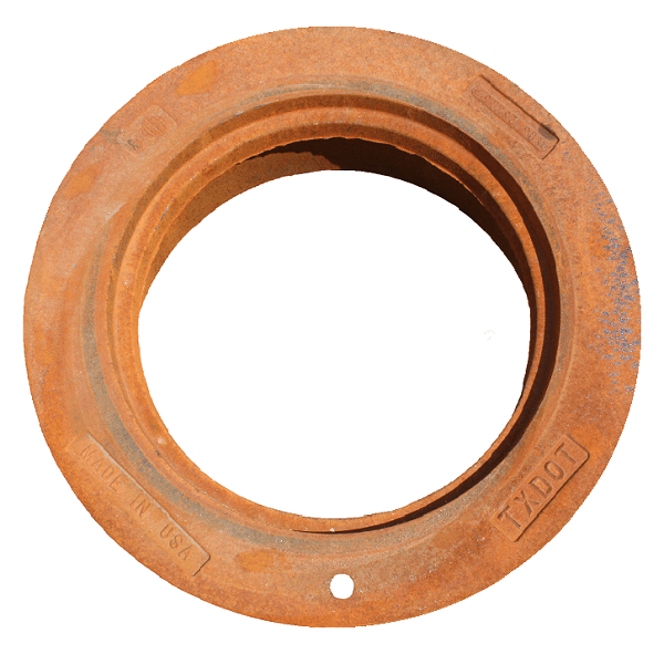 190-182 TxDOT #1846 Cast Iron Inlet Access Ring