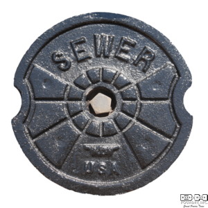 1824S Penta-Head Locking Valve Box Lid Sewer