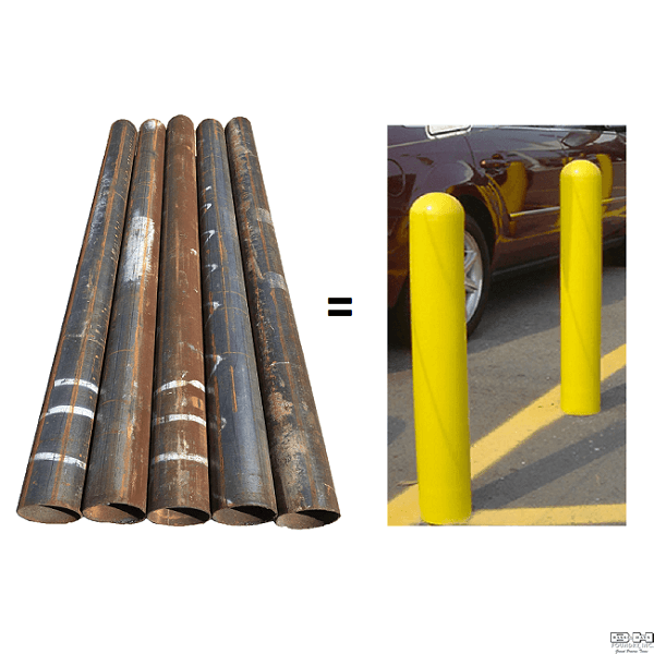 Steel Traffic Bollards