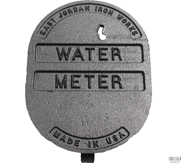 BH® 85P Locking Oval Water Meter Cover
