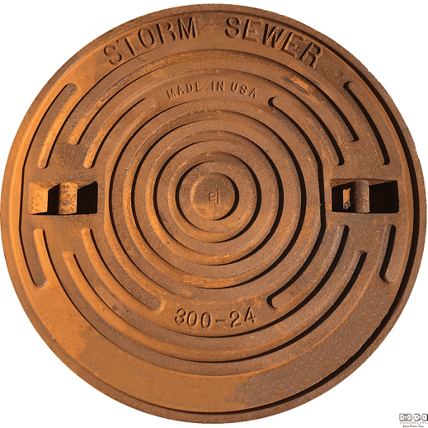 300-24® Manhole Cover Storm Sewer