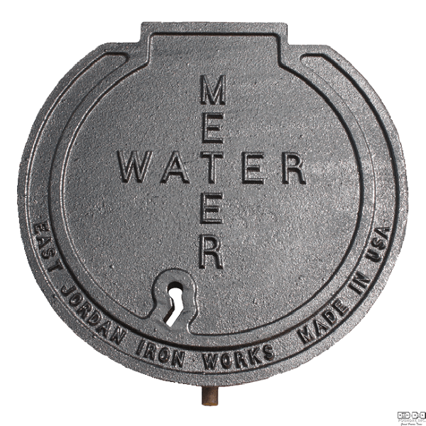 BH® 121 Hinged Locking Water Meter