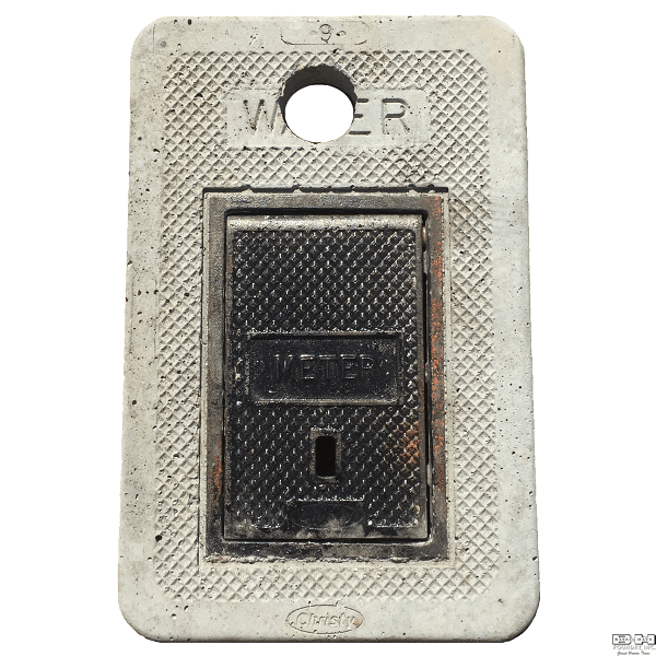 CMB36 B09 Touch Read & Flip Read Water Meter