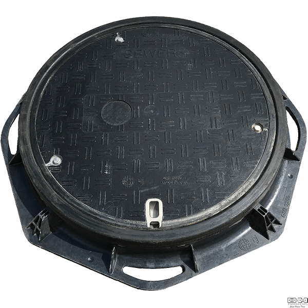 3200 32″ Composite Manhole Ring and Locking Cover