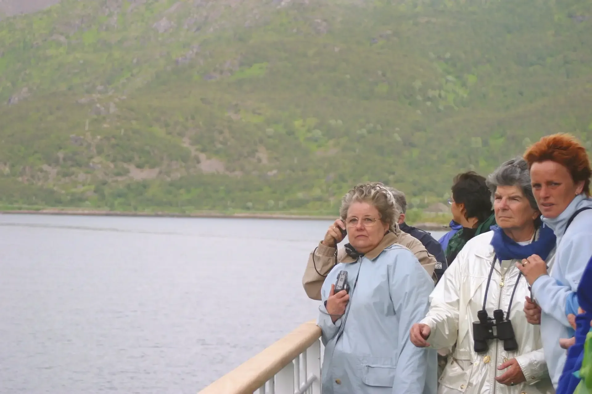  Alle man på däck i Trollfjord. 