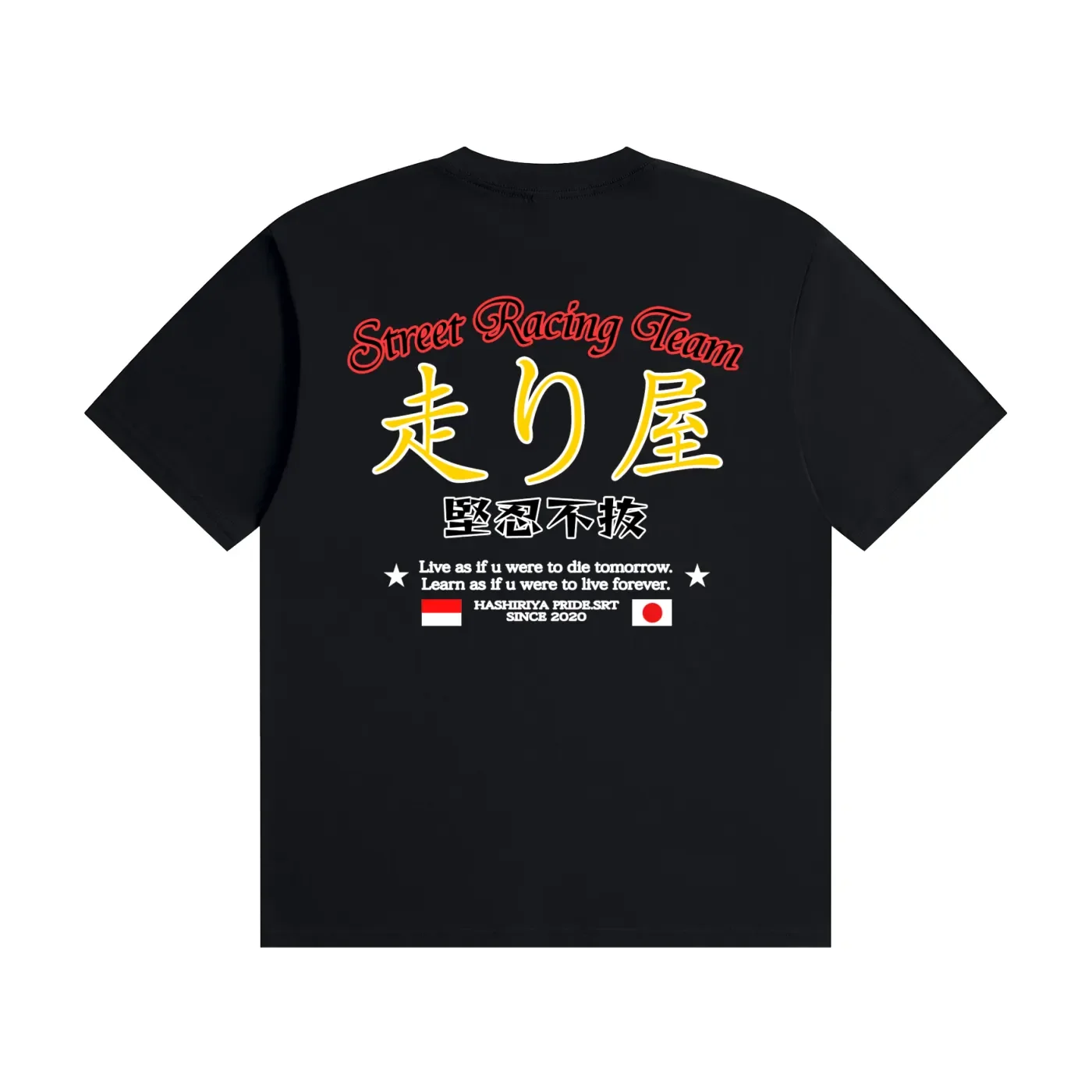 Hashiriya Pride T-Shirt - Black