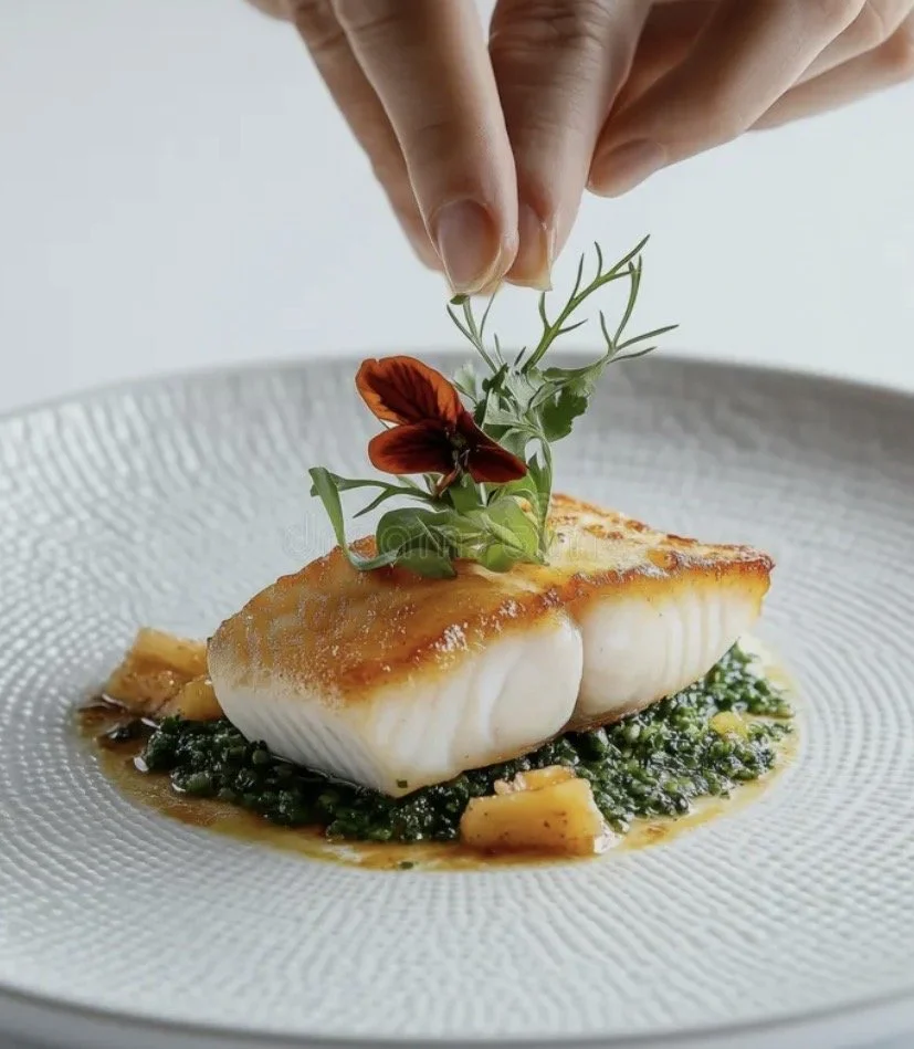 Luxury tasting menu