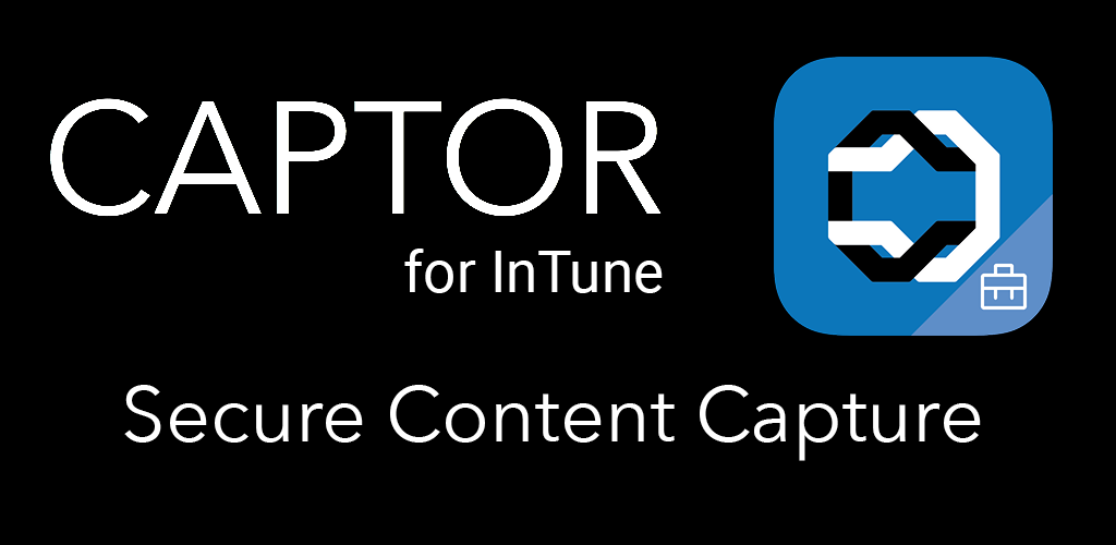 CAPTOR for InTune now available for iOS and Android