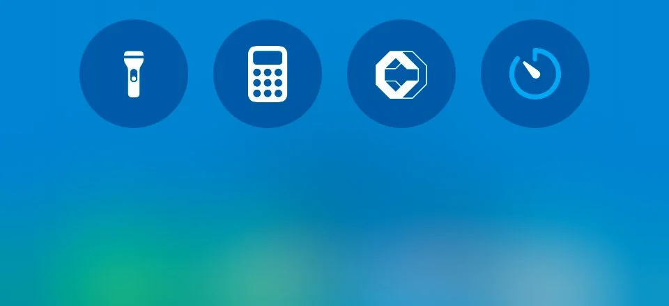 Adding CAPTOR to iPhone Lock Screen &amp; Control Center