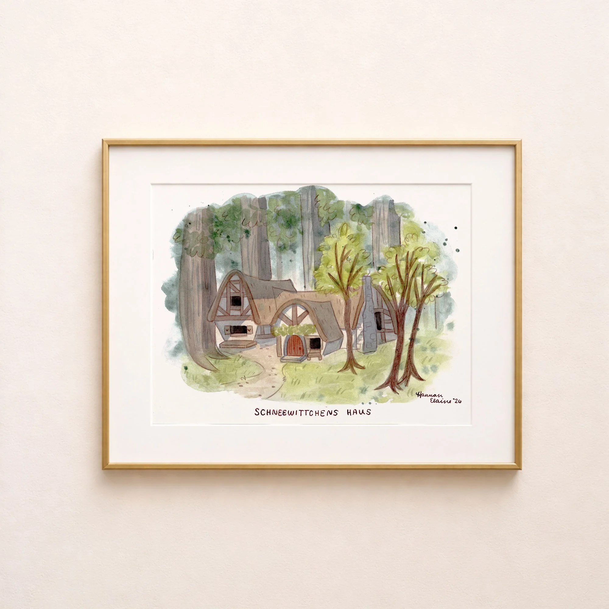 "Schneewittchens Haus" Limited Edition Fine Art Print