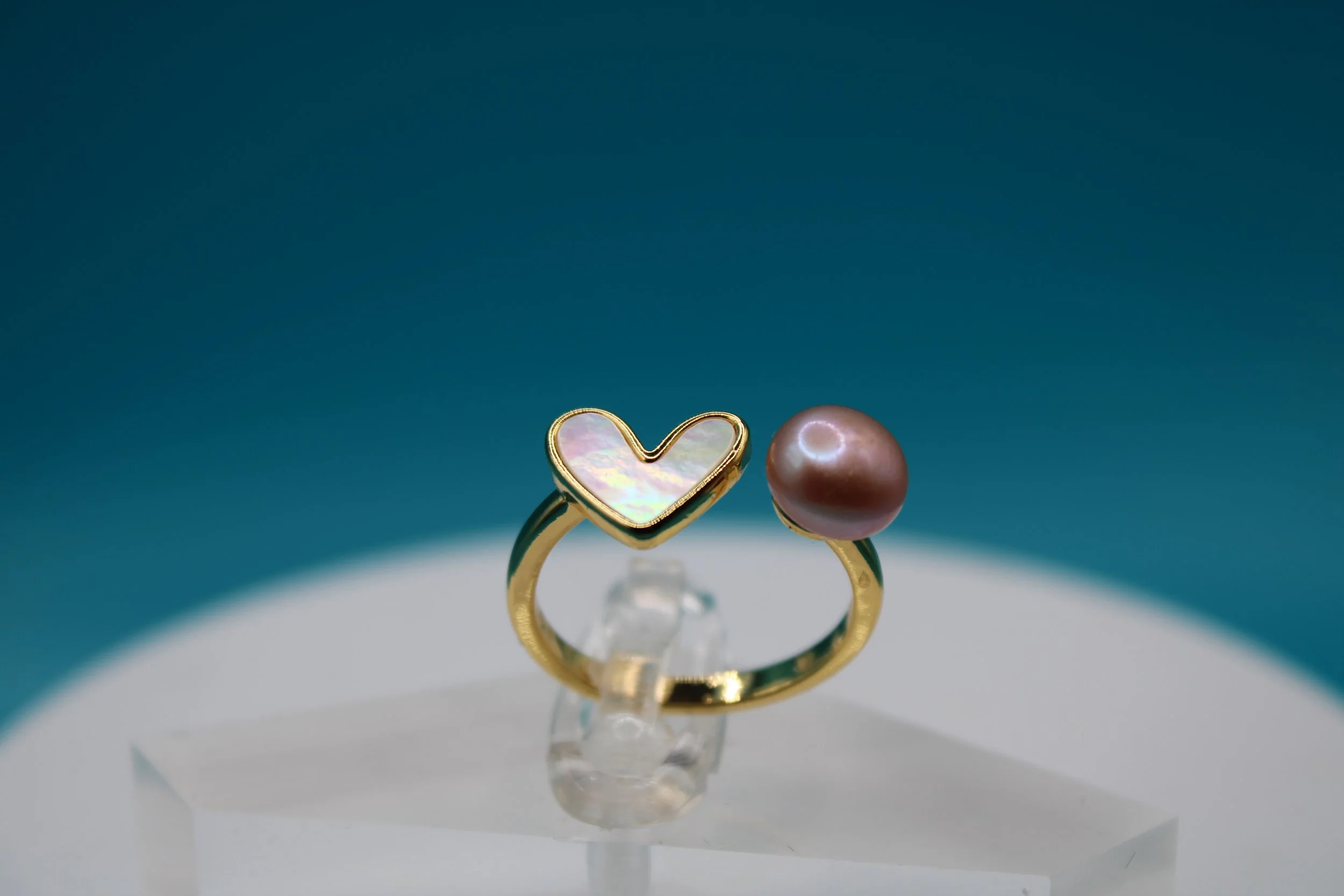 Sweetheart Solitaire Ring