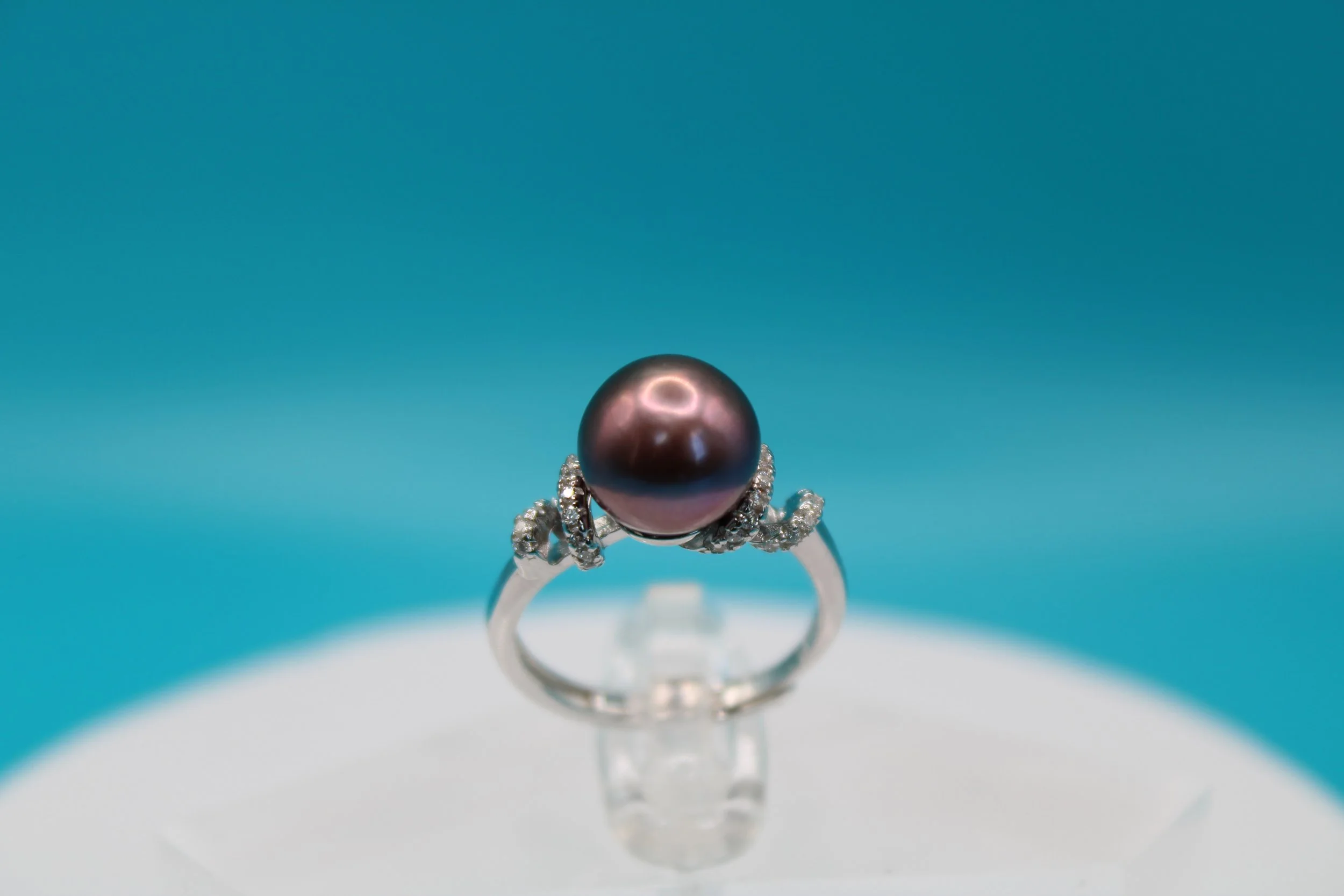 Twisted Purple Ring