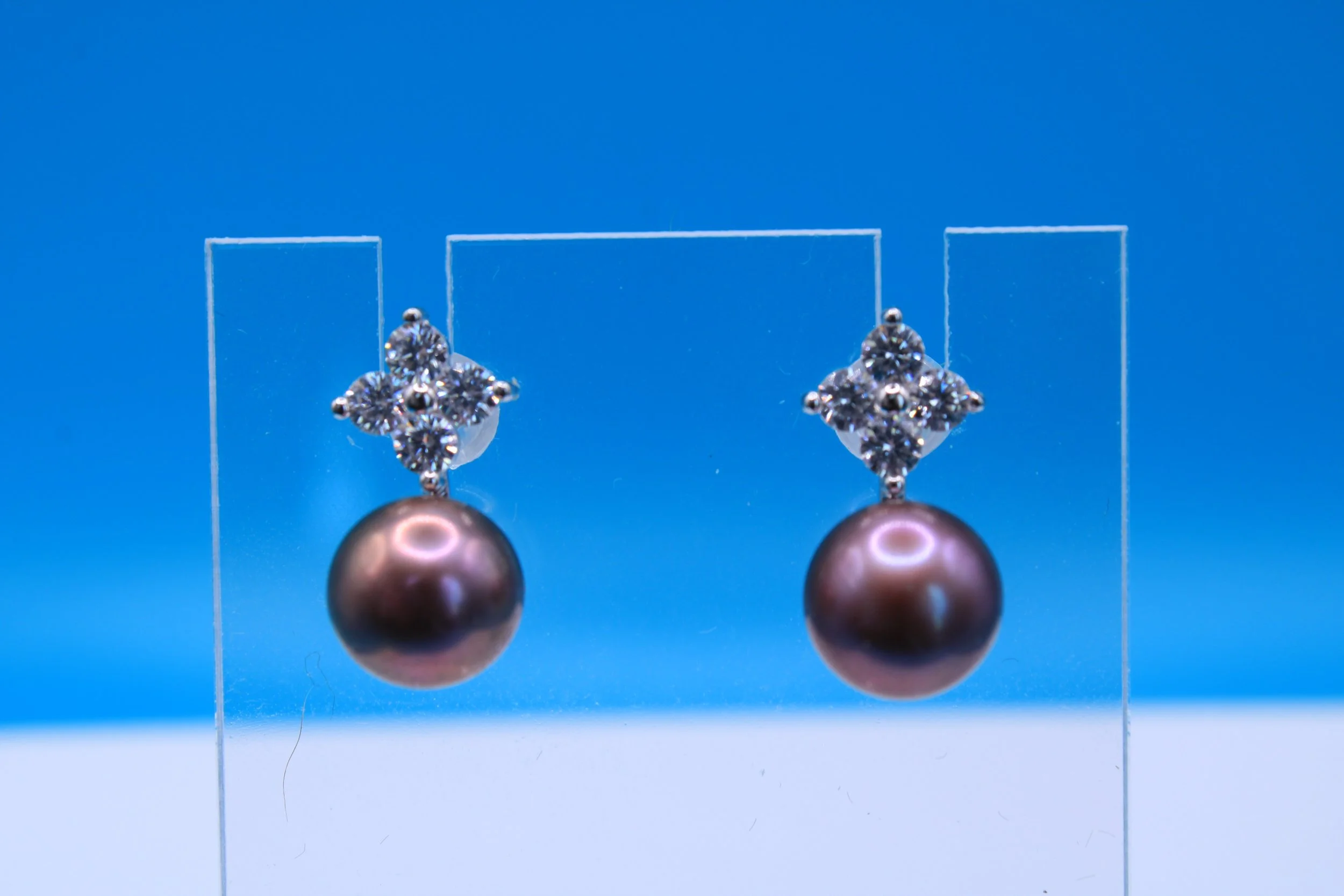 Cosmic Violet Earrings