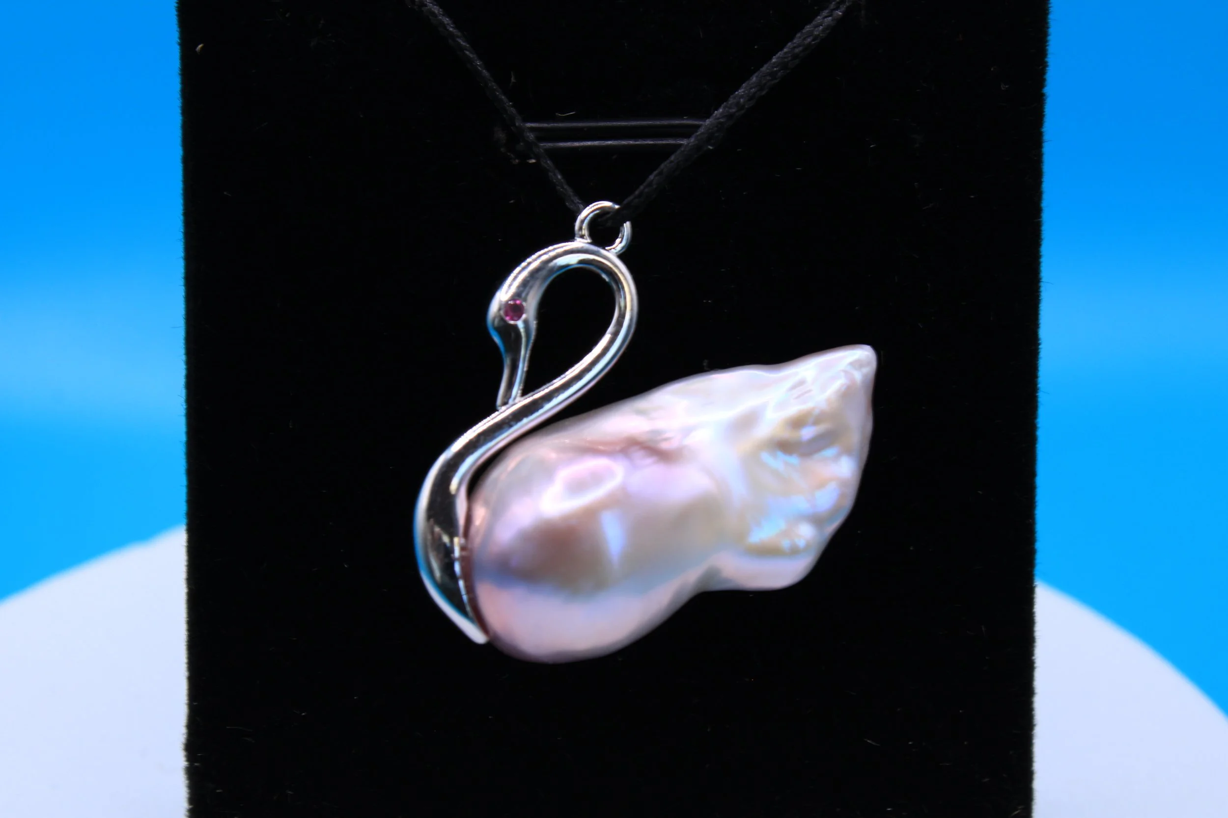 Leda's Treasure Swan Pendant