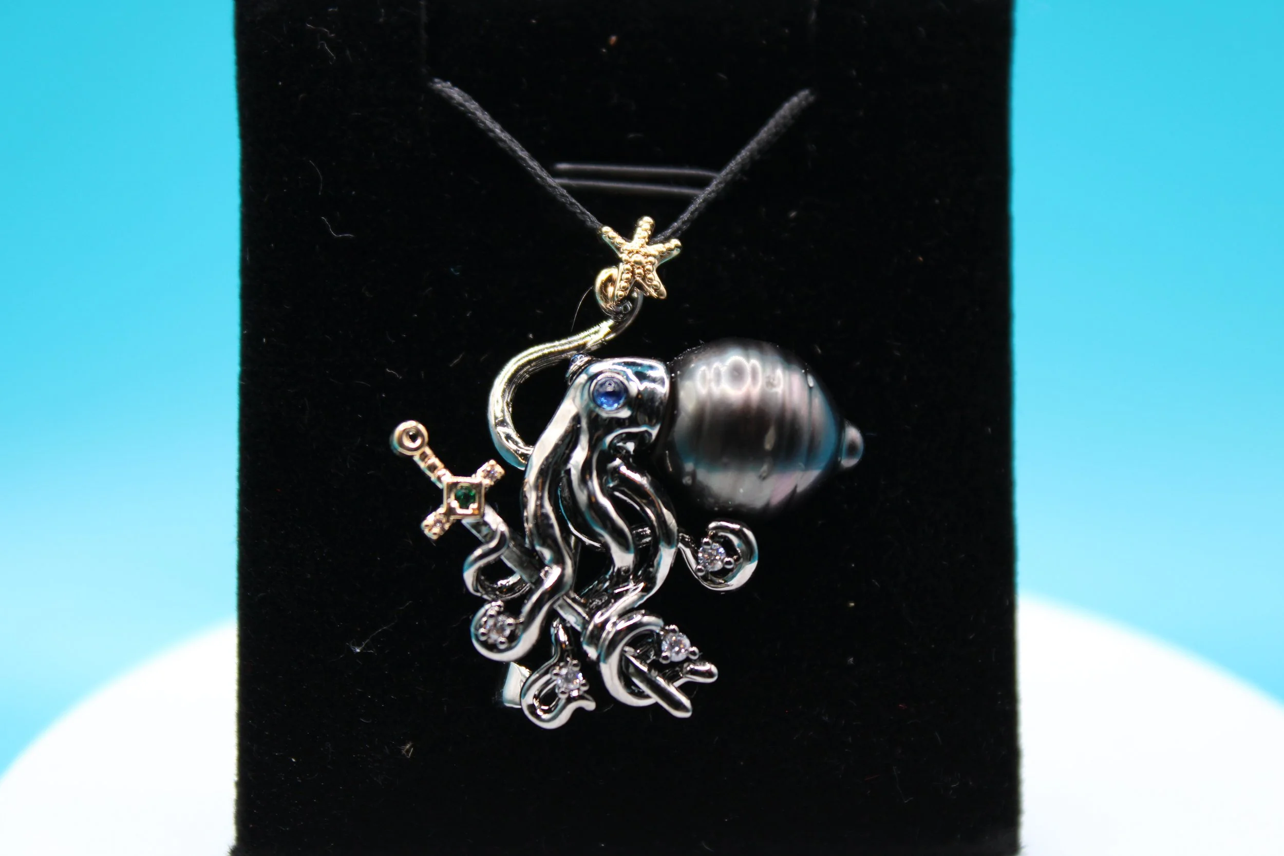 The Kraken's Edge Pendant/Brooch