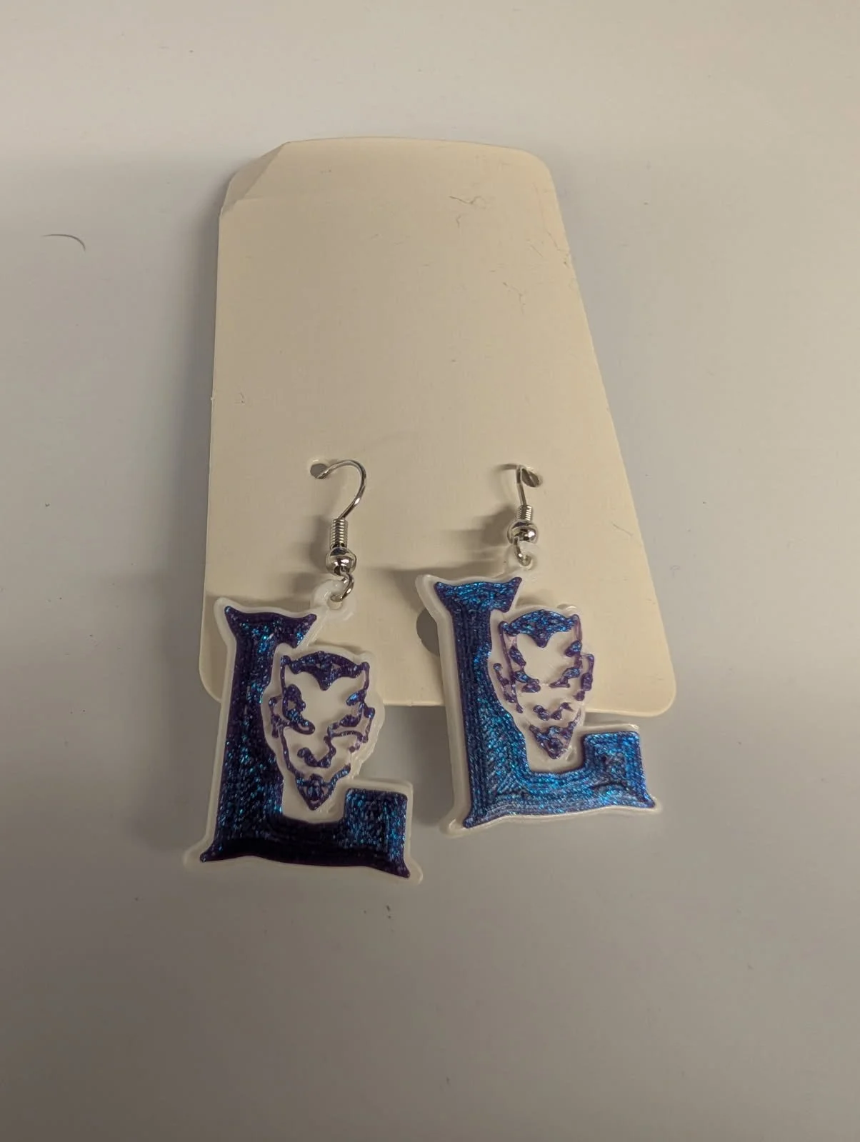 Lewiston Blue Devils Earings