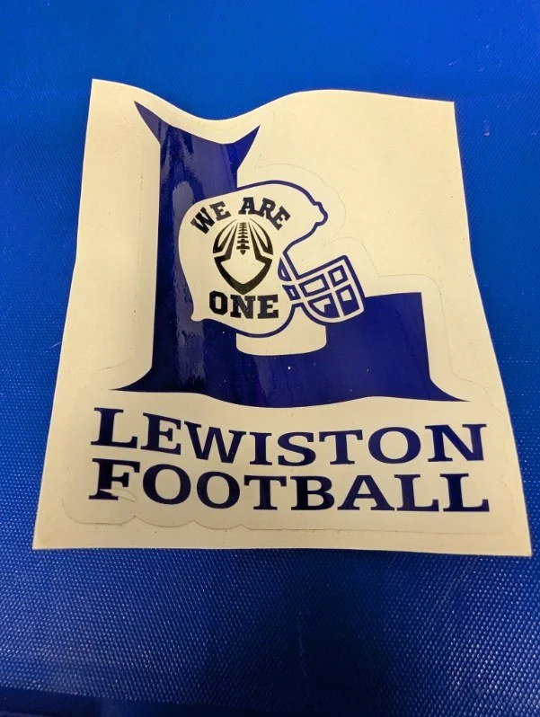 Blue Devils Football Window Stickers