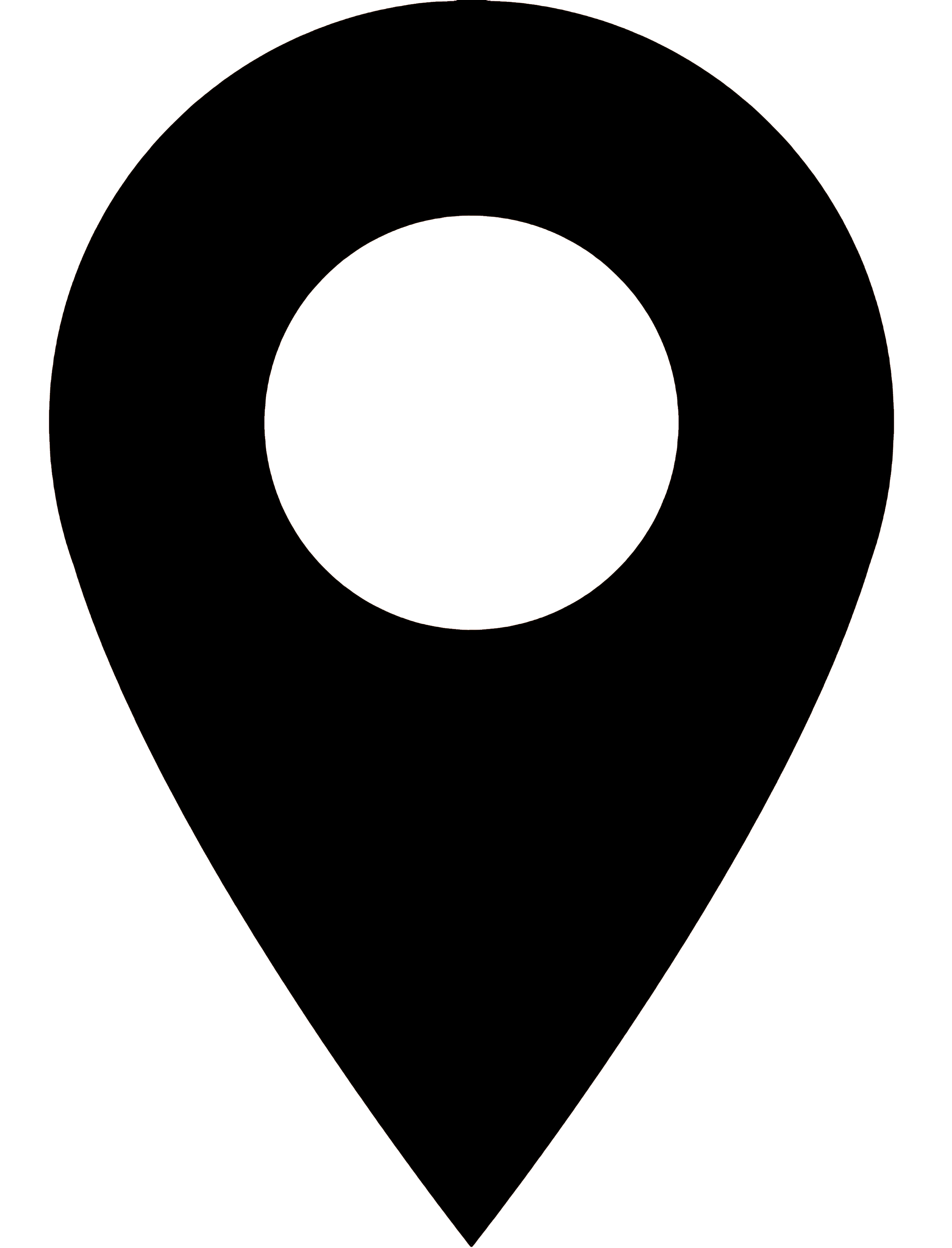 A close-up of a black and white target with concentric circles, commonly used for shooting or archery practice.